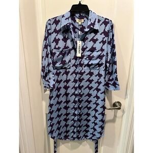 L'AGENCE Stella Short Shirt Dress